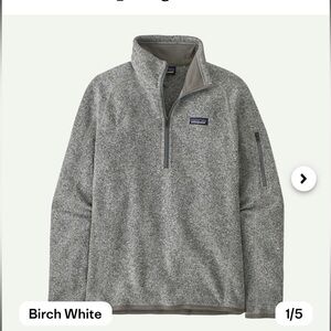 Patagonia Women's Jacket in Birch White